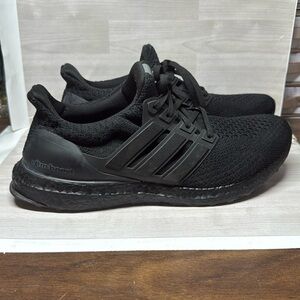 Adidas Black Athletic Shoes with Breathable Mesh